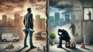Being Broke is Not the Same as Being Broken